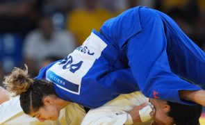 Judoca Patrícia Sampaio nas meias-finais de -78 kg em Paris2024