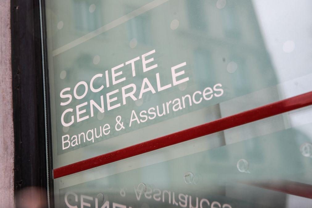 Lucro da Société Générale sobe 1,4% para 1.793 ME no 1.º semestre