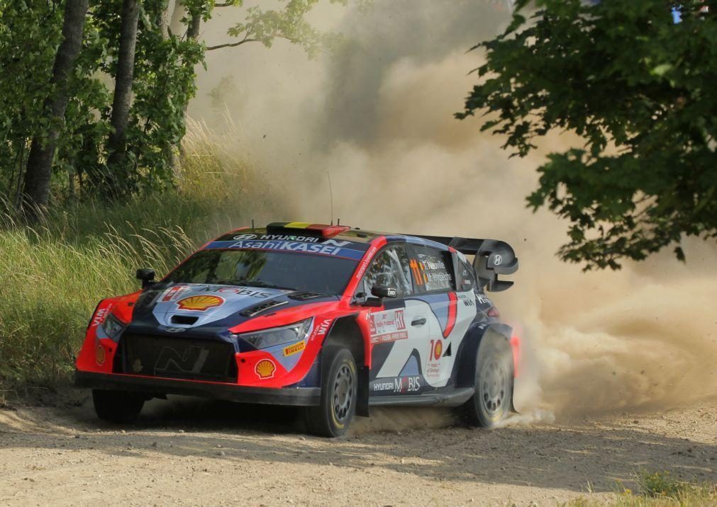 Thierry Neuville é o primeiro líder do Rali da Finlândia