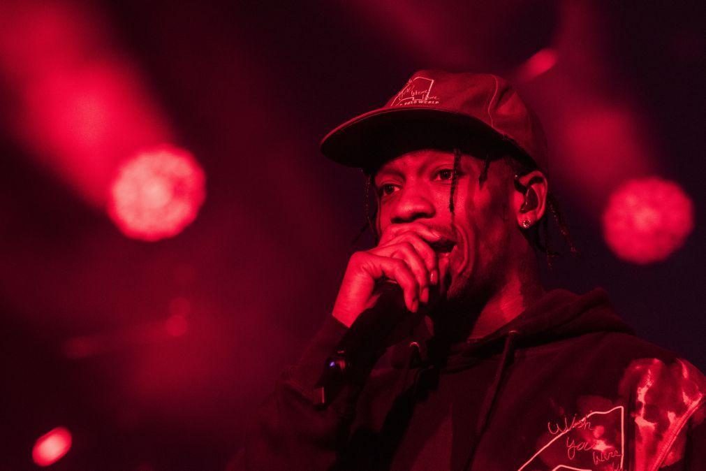 'Rapper' norte-americano Travis Scott inicia hoje série de três concertos em Lisboa