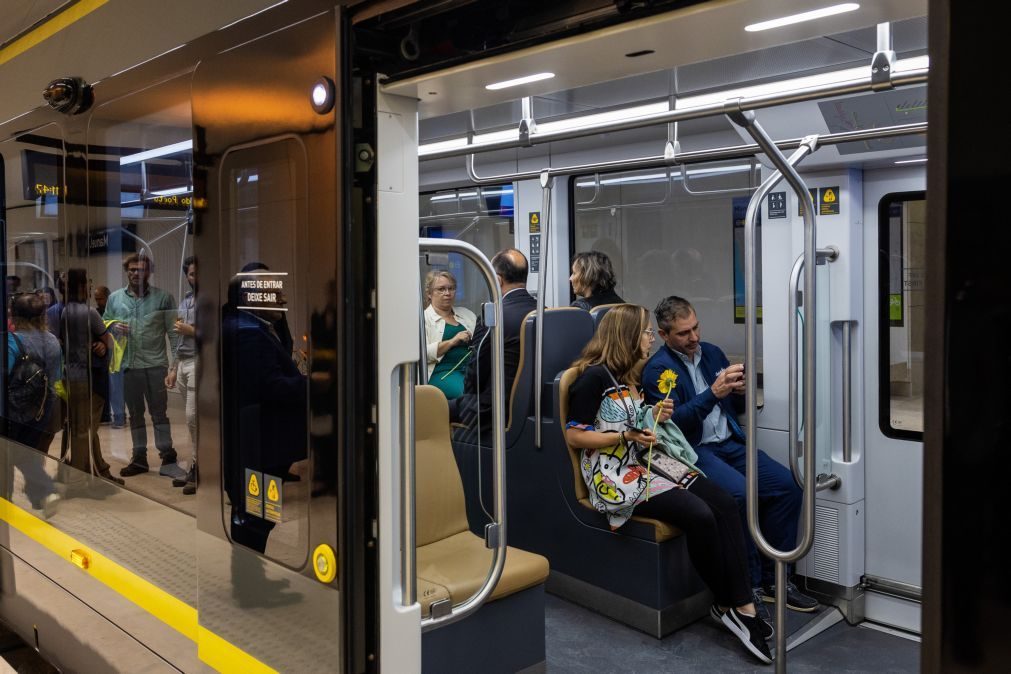 Metro entre Senhora da Hora e Trindade suspenso nos dias 11, 17 e 18