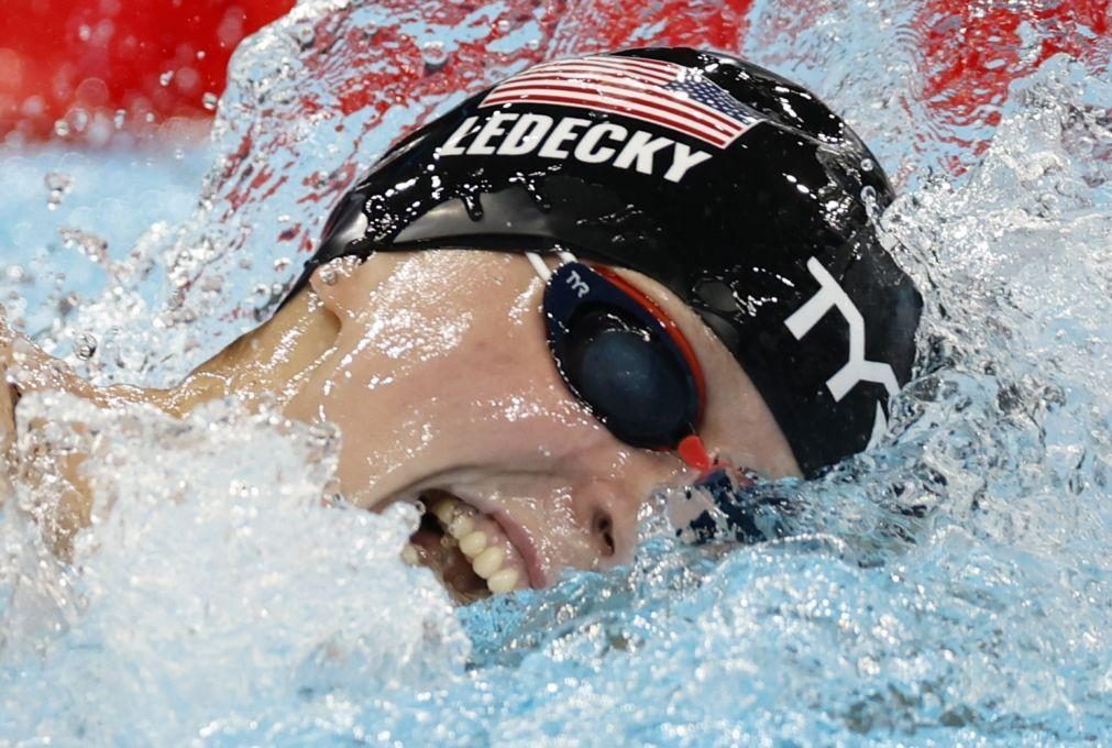 Ledecky junta-se a Latynina como rainha do ouro olímpico em Paris2024