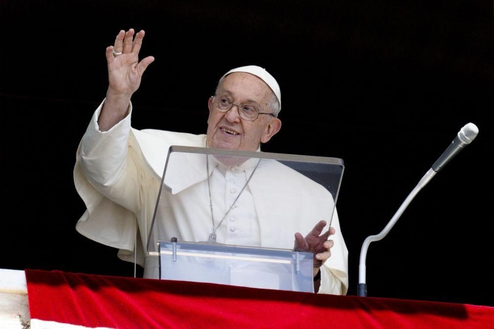 Papa Francisco abençoa pescadores de Caxinas