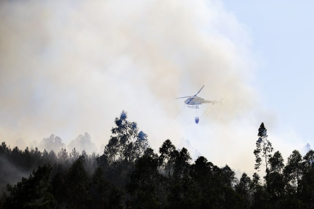 Perigo máximo de incêndio na maioria dos distritos do interior norte e centro