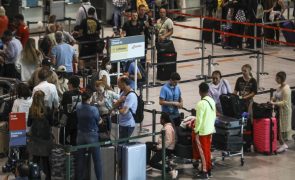 Passageiros nos aeroportos nacionais aumentam 5% para quase 33 milhões no 1.º semestre