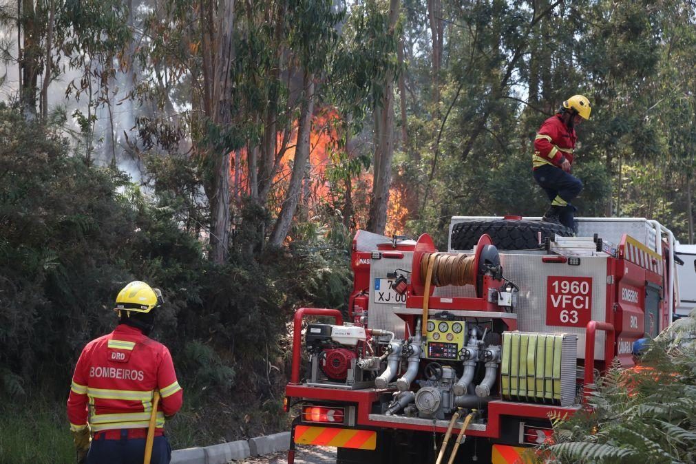 Incêndios/Madeira: Fogo mantém três frentes ativas e160 pessoas permanecem fora de casa