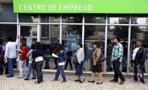 Desemprego registado com subida homóloga de 7,3% em julho