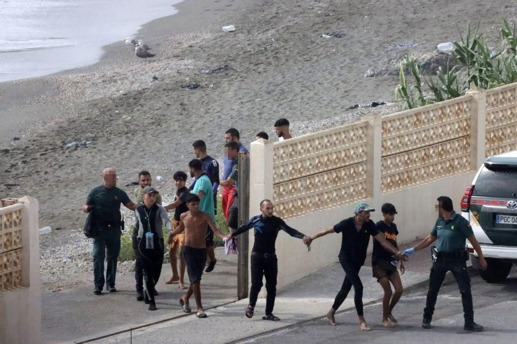 Milhares de imigrantes tentaram chegar a Ceuta a nado vindos de Marrocos