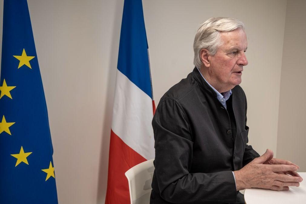 Antigo negociador da UE para o Brexit, Michel Barnier, nomeado PM