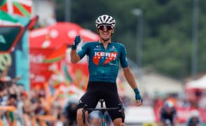 Vuelta: Urko Berrade dá terceira vitória à Kern Pharma, O'Connor ainda líder