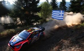 Thierry Neuville termina segundo dia do Rali da Acrópole na frente