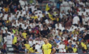 Cristiano Ronaldo tem infeção viral e é baixa no Al Nassr para 'Champions' asiática