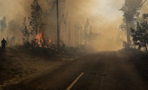 Fogo em Coimbra em fase de resolução