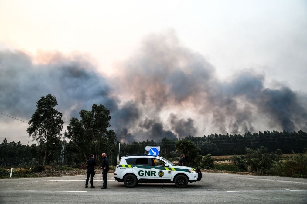 GNR deteve sete suspeitos de crime de incêndio florestal entre sábado e hoje