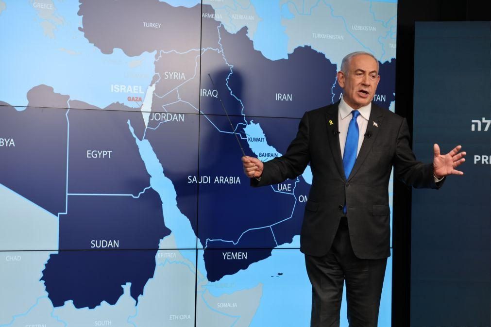 Netanyahu compromete-se com regresso de habitantes a regiões junto do Líbano