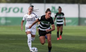 Sporting perde com Real Madrid na 'Champions' feminina com golo nos descontos