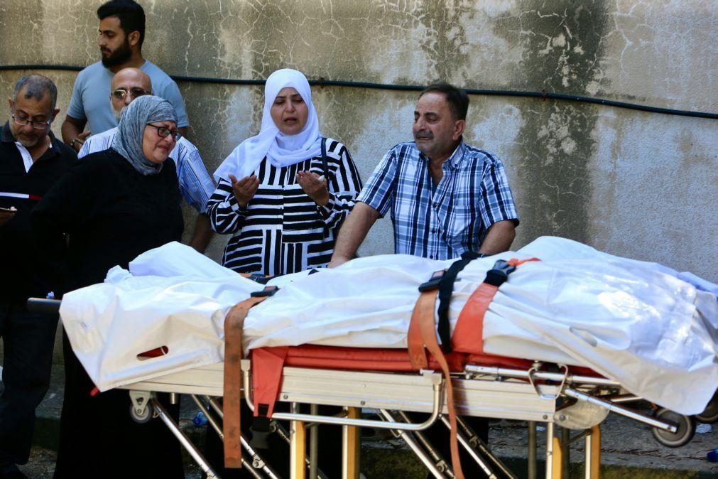 Aumenta para 45 mortos o balanço do ataque israelita em Sídon