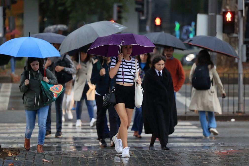 Vila Real, Viana do Castelo e Braga sob aviso amarelo devido à chuva