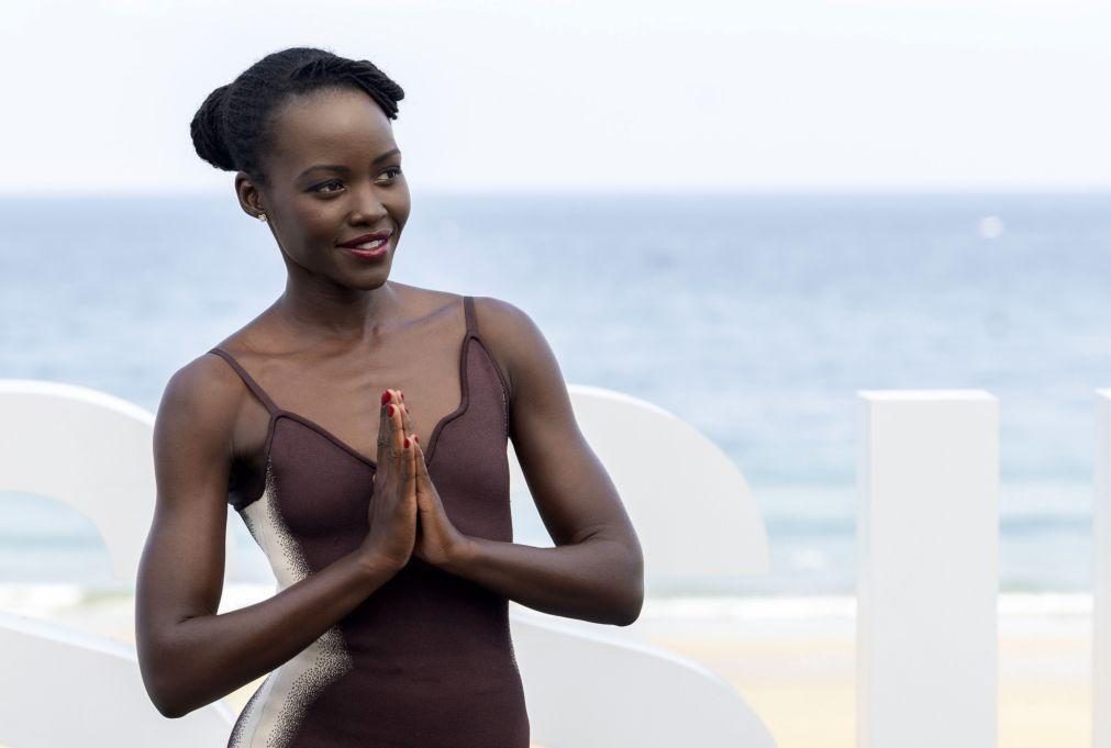 Atriz Lupita Nyong'o perdeu a voz a gravar novo filme animado Robot Selvagem