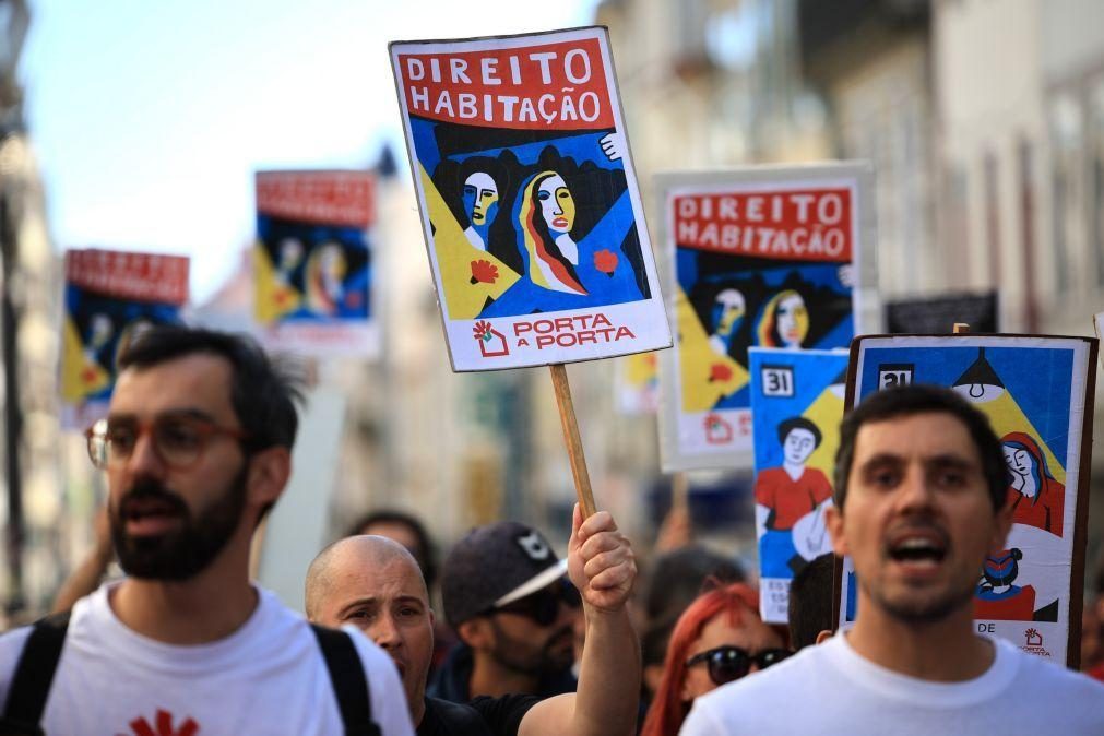 Protesto em seis locais de Lisboa exige cidade 