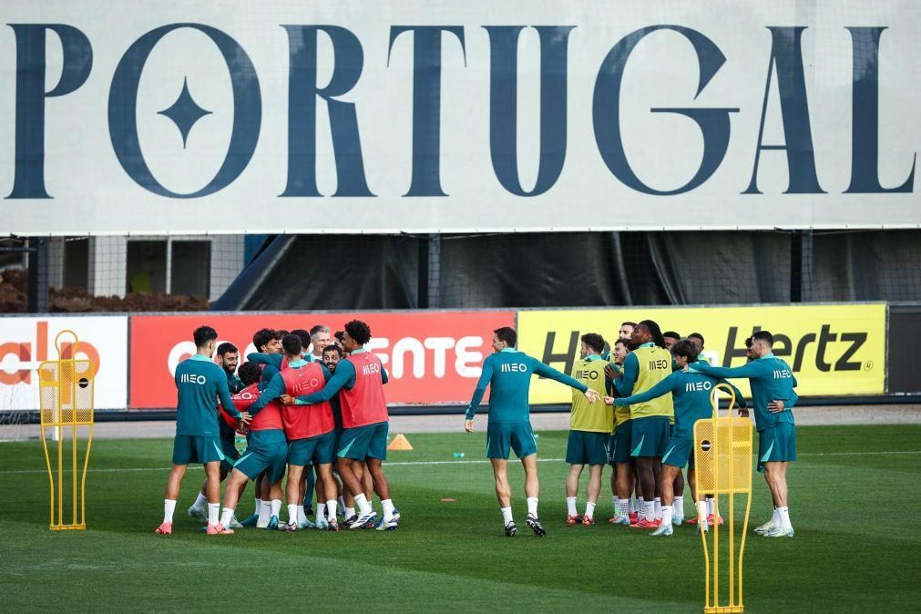 Portugal continua a preparar duelo com a Polónia para a Liga das Nações