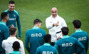 Portugal cumpre derradeiro treino antes de defrontar Escócia para a Liga das Nações