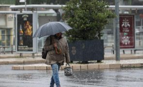 Proteção Civil avisa para situações de chuva e vento fortes a partir de terça-feira