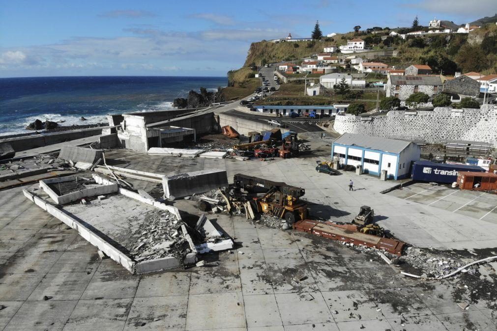 Governo com 321 ME para comparticipar obras nos portos e aeroportos dos Açores