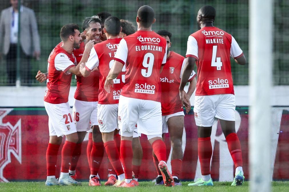 Sporting de Braga elimina 1.º Dezembro com golo de Moutinho nos descontos