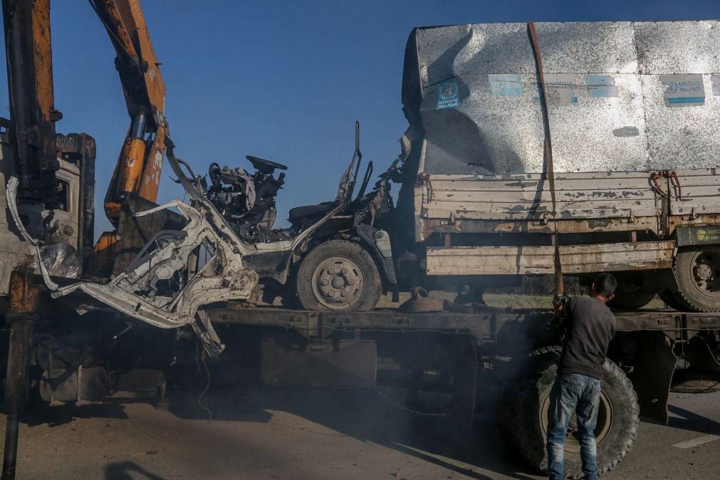 Pelo menos 20 pessoas morreram em dois ataques no sul de Gaza