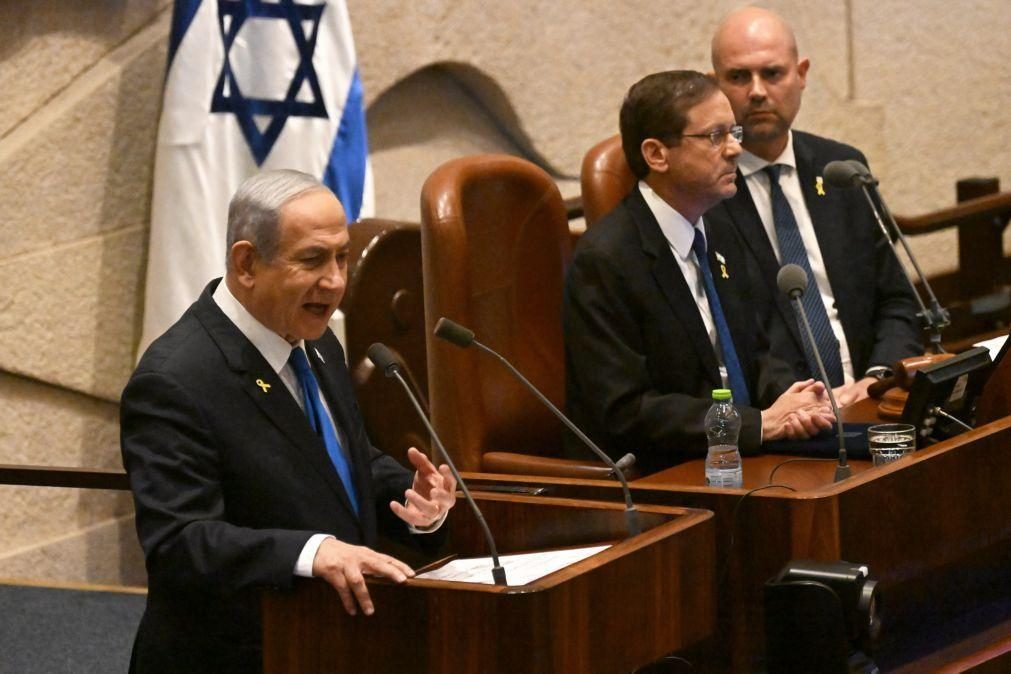 Netanyahu quer que Israel possa 