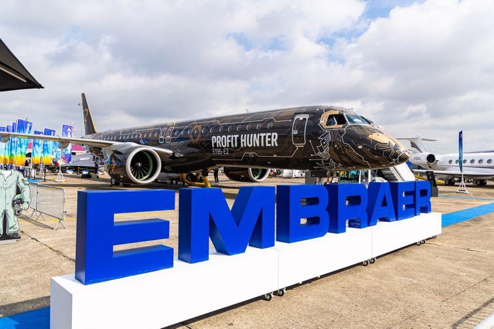 Embraer regista lucro de 194 milhões de euros no terceiro trimestre