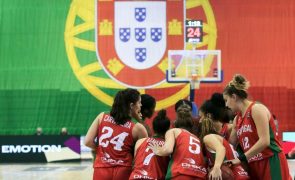 Seleção feminina de basquetebol 'esmaga' na Macedónia do Norte rumo ao Euro2025