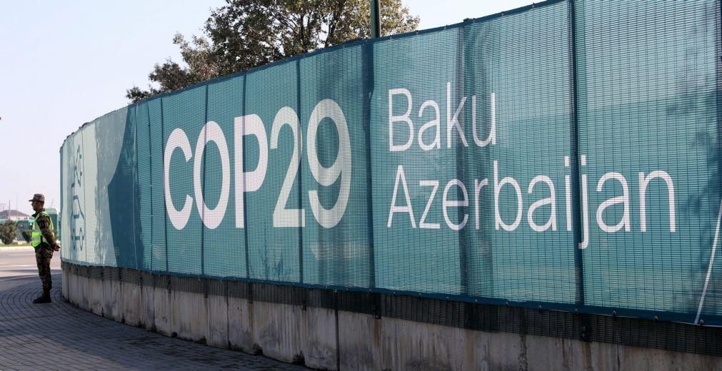 COP29 começa hoje com financiamento para a ação climática na agenda