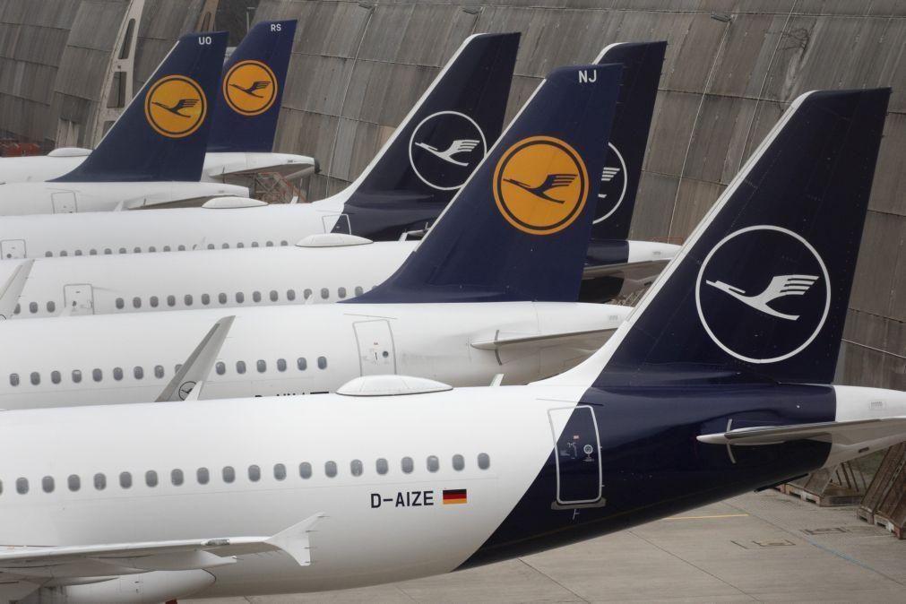 Lufthansa prolonga suspensão das suas rotas para Telavive até 15 de dezembro