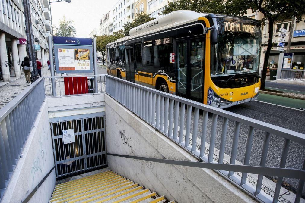 Trabalhadores do Metropolitano de Lisboa em greve hoje até às 10:00