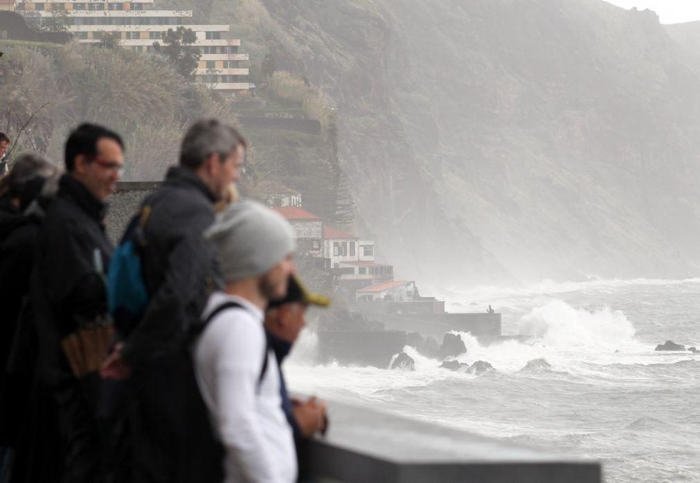 Capitania do Funchal emite avisos de mau tempo e vento forte no arquipélago da Madeira