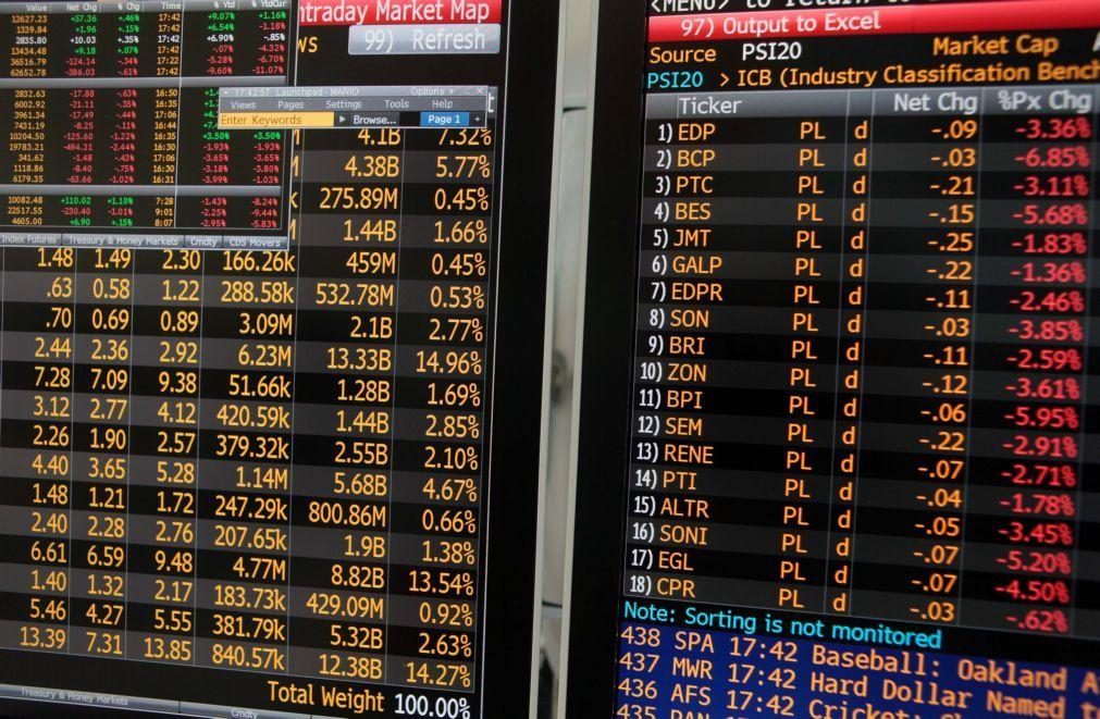 Juros da dívida de Portugal subiam a dois, a cinco e a 10 anos