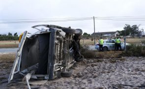 Portugal regista tendência de aumento de acidentes rodoviários