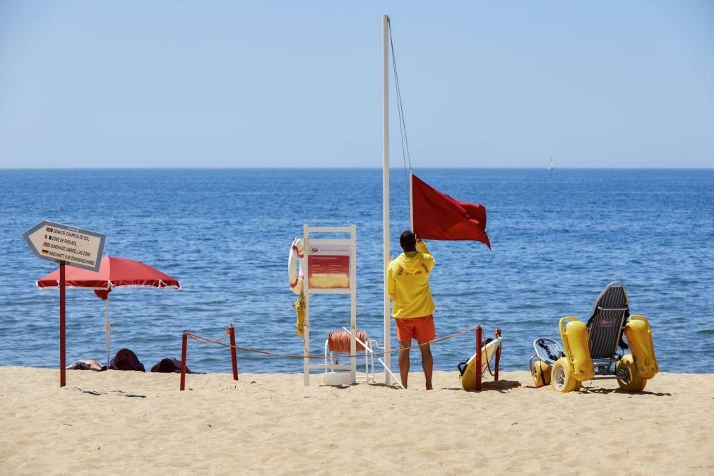 Época balnear com 70 interdições em praias de Portugal continental