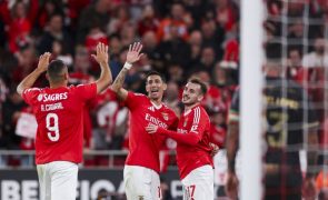 Benfica marca sete golos ao Estrela da Amadora e segue na Taça de Portugal