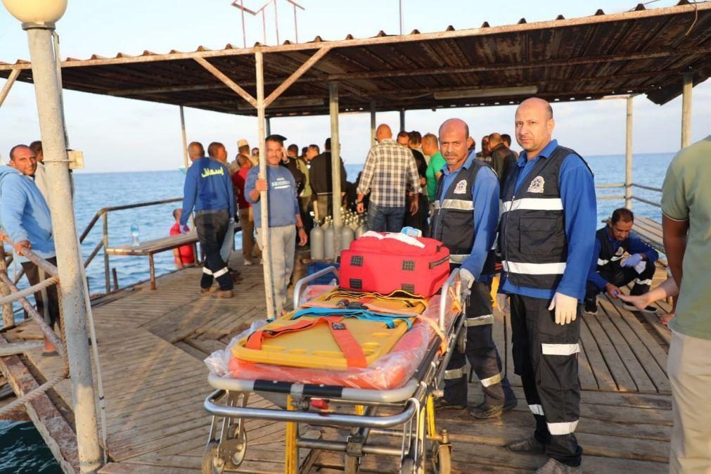 Dezassete desaparecidos após naufrágio de cruzeiro turístico no Mar Vermelho