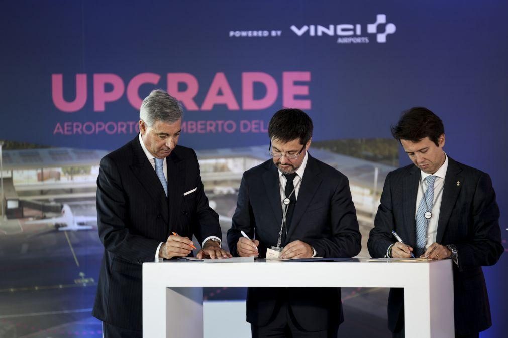 ANA, Vinci e consórcio assinam contrato para obras de 233 ME no aeroporto de Lisboa