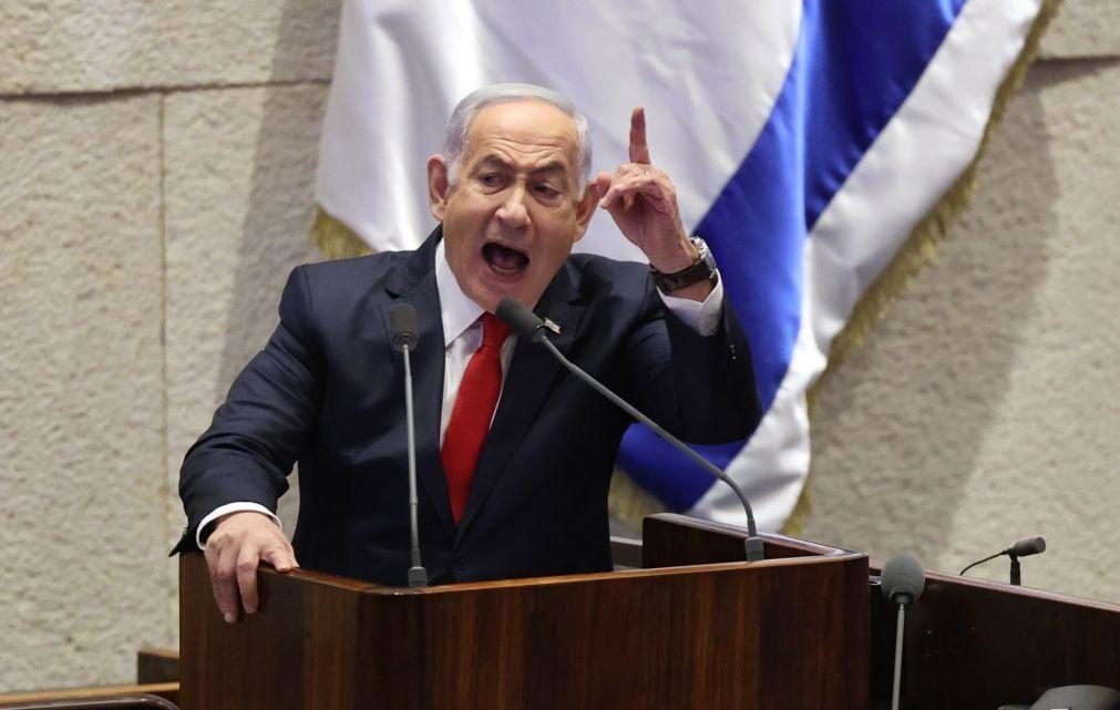 Netanyahu ameaça com 