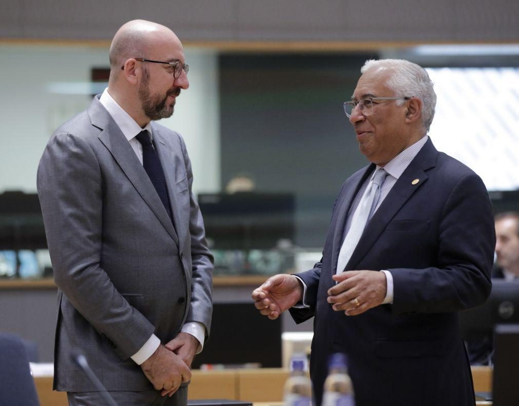 Charles Michel passa hoje testemunho a António Costa na presidência do Conselho Europeu