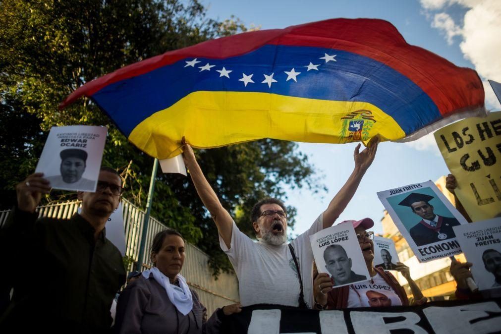 Venezuelanos manifestaram-se contra repressão e pela liberdade