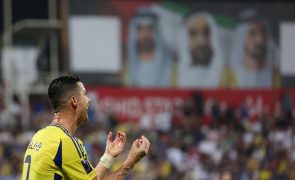 Ronaldo volta a marcar, mas Al Nassr perde na casa do líder na Arábia Saudita