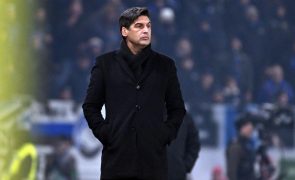 Atalanta sobe à liderança da Serie A à 'custa' de Paulo Fonseca