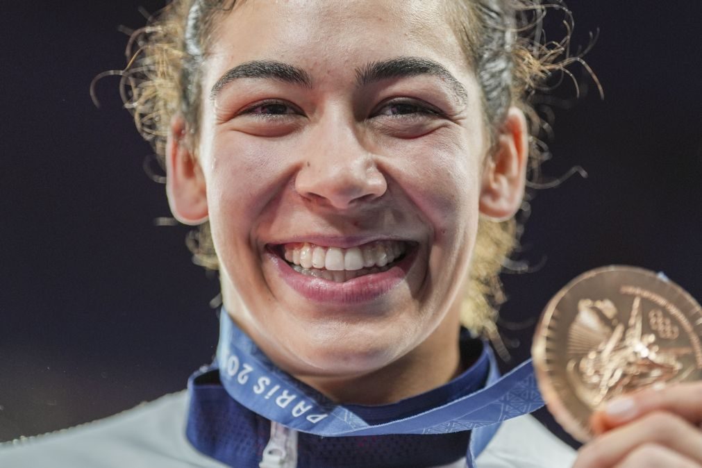 Judoca Patrícia Sampaio 'bronze' no 