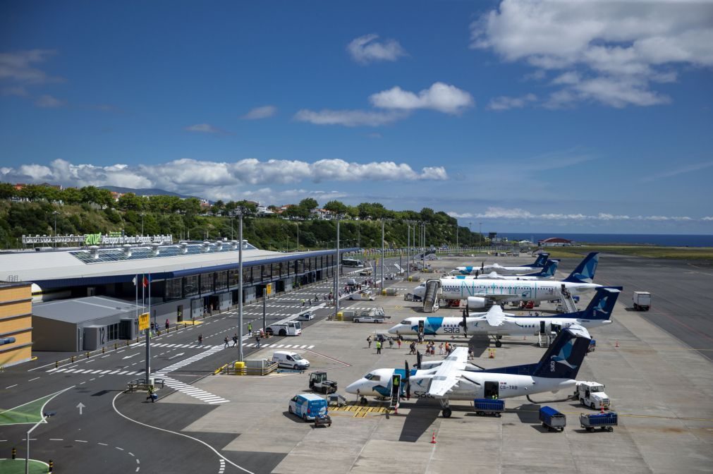 Passageiros desembarcados nos aeroportos dos Açores aumentam 11,7% em novembro